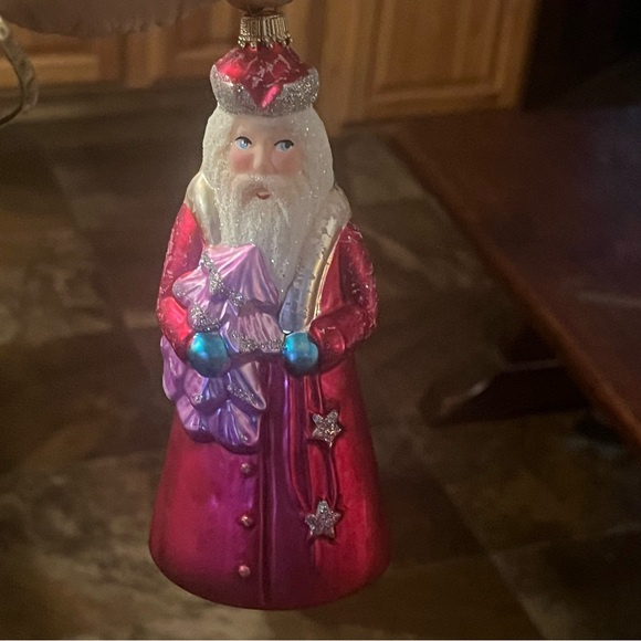 Larry Fraga Designs 6.25” Mr. Fabulous, Glass, Christmas ORNAMENT TREE 5058 Euc - Picture 3 of 12